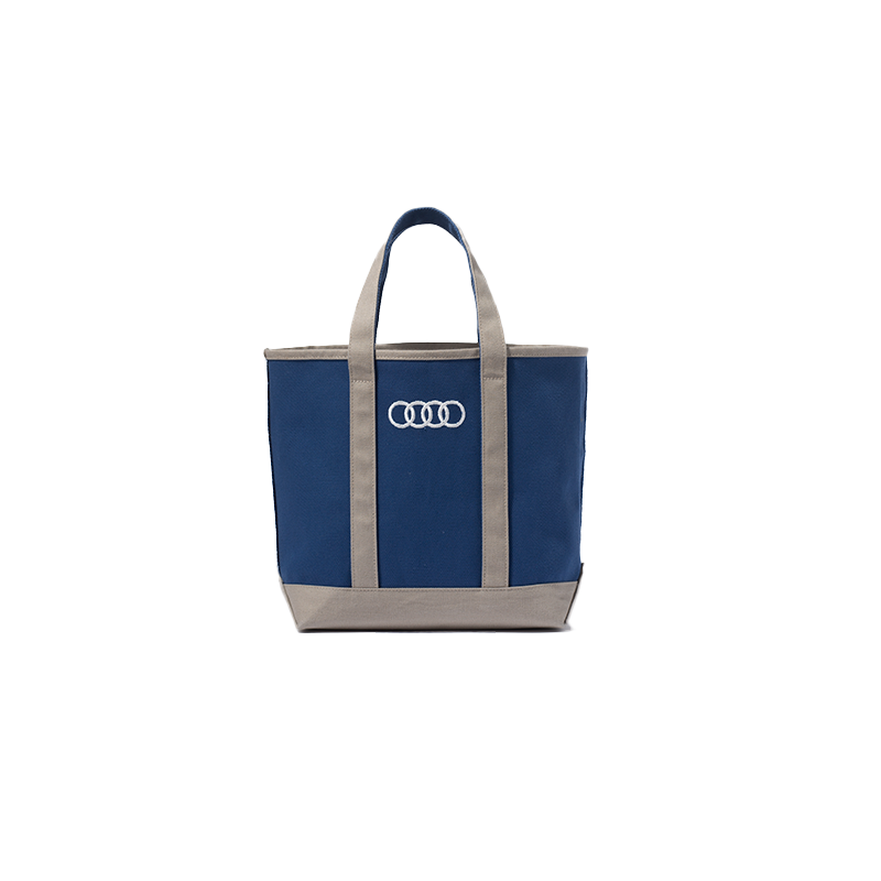 Audi トートバッグS（ネイビー×グレー）