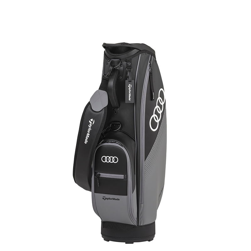 Audi×テーラーメイド キャディバッグ（ブラック/グレー）