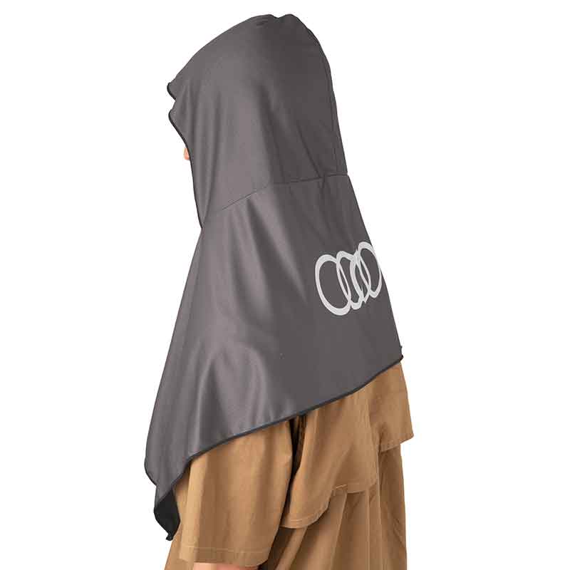 Audi クイックドライフーディータオル（グレー）
