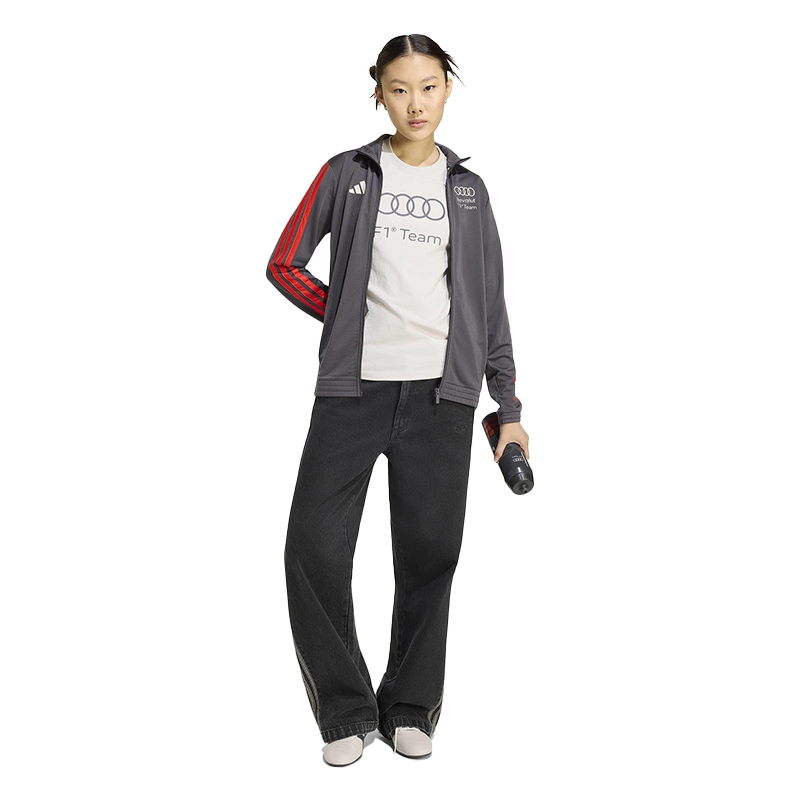 Audi Formula 1&reg; レディースファントラックトップジャケット（ユーティリティブラック）