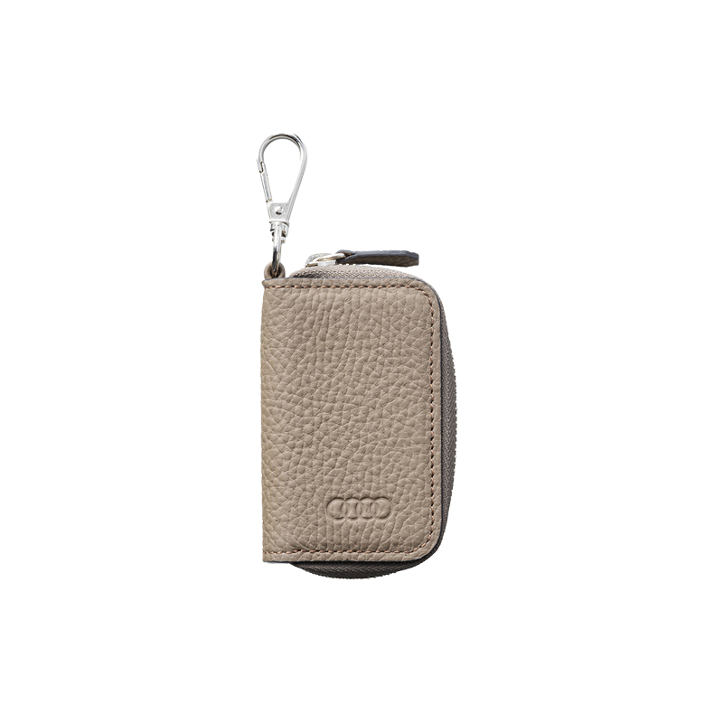 【入荷予定:4月下旬】Audi キーケース(グレージュ)