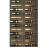 �����䥱���֥��QED AIRLOC���ͤǲù�����ץ饰+���¤ξ��ʤǤ���16�ս���QED��AIRLOC METAL 4mm BANANA PLUG��16��
