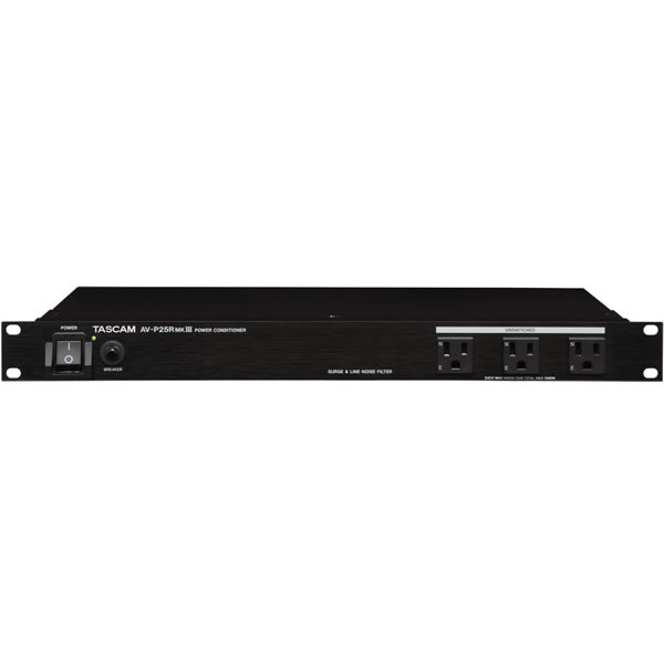 人気色 TASCAM 電源分配器 AV-P25RMK2 | sport-u.com