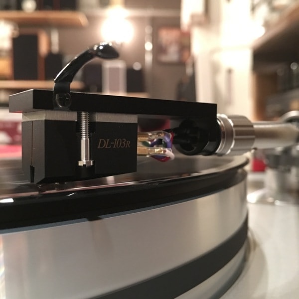 デノンDL-103とヘッドシェルAT-MG10 カートリッジ装着済セット】DENON DL-103R + MG-10 + 強化アルミ