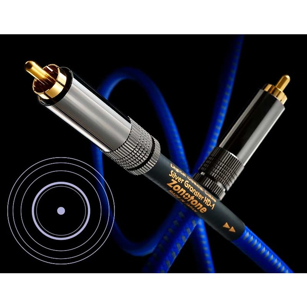 Zonotone Silver Granster HD-1/RCA1.0m デジタルケーブル ゾノトーン