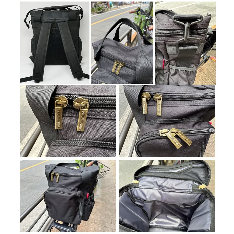 PHONOPHILE PP-B07 レコードバッグ（収納約30枚） W340 x H390 x D120