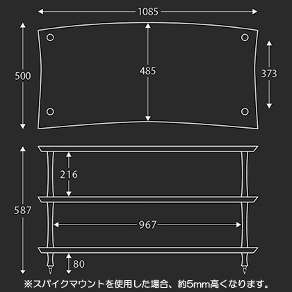 新仕様・Ventポールセット】QUADRASPIRE VQAVMB/CH（ブラックポール