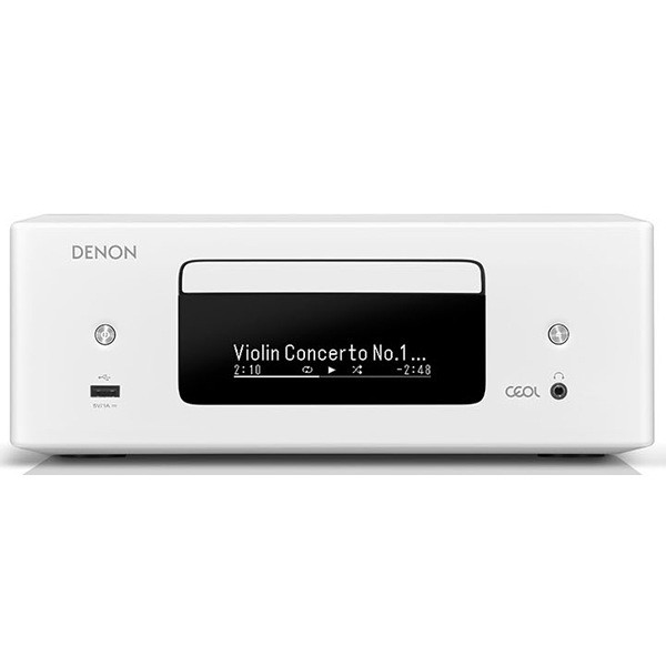 ��Ǽ������5���ͽ���DENON��RCD-N12-W�ʥۥ磻�ȡˡ������륤���󡦥ͥåȥ��CD�쥷���С����ǥΥ�RCDN12