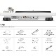 ¨ǼDENONDP-450USB-WTʥۥ磻ȡˡUSBإ쥯Ͽб쥳ɥץ졼䡼ǥΥDP450USB