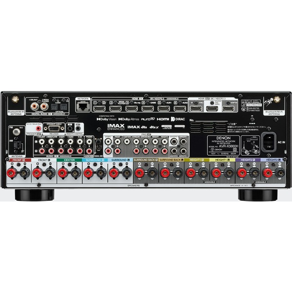 DENON��AVR-X3800H-K�ʥ֥�å��ˡ�9.4ch AV���饦��ɥ쥷���С����ǥΥ�AVRX3800H