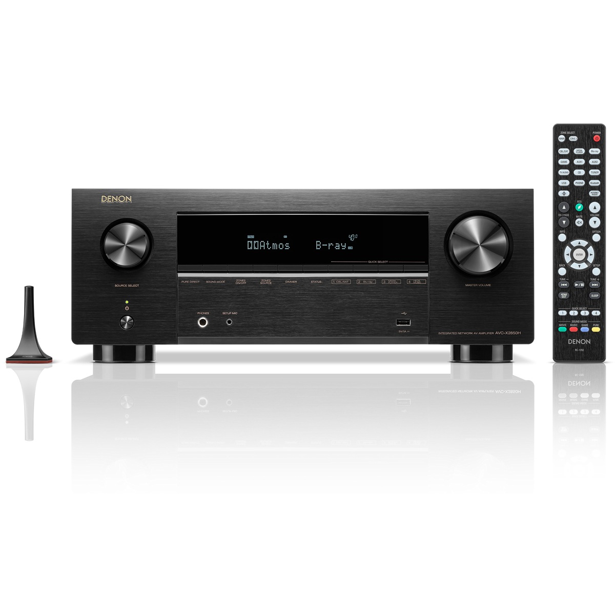 DENON��AVC-X2850H-K�ʥ֥�å��ˡ�7.2 ch AV���饦��ɥ���ס��ǥΥ�AVCX2850H