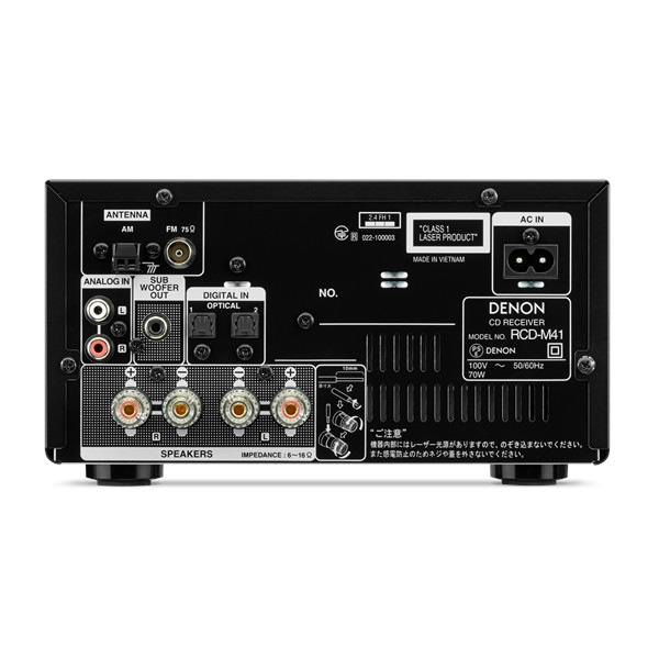 ��¨Ǽ����DENON��RCD-M41-K�ʥ֥�å��ˡ�Bluetooth�б�CD�쥷���С����ǥΥ�RCDM41