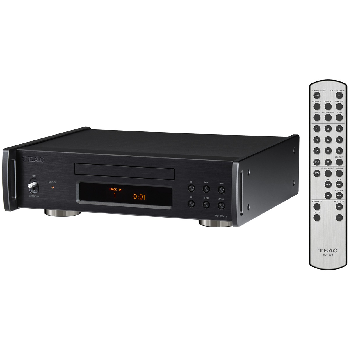 TEAC��PD-507T-B�ʥ֥�å��ˡ�CD�ȥ�󥹥ݡ��ȡ��ƥ����å���PD507T