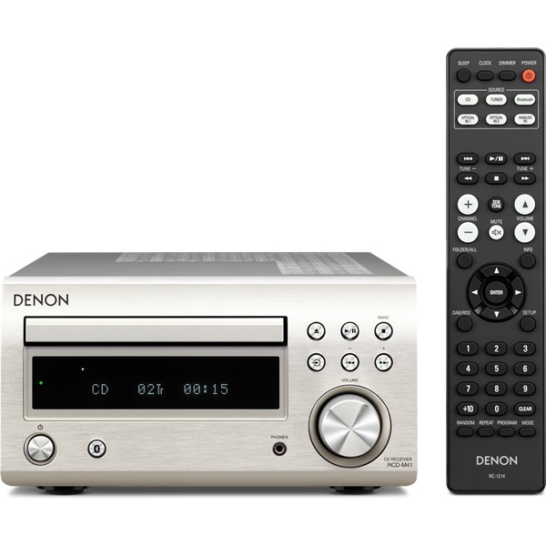 DENON CDレシーバー 2023年製 RCD-M41 中古品1-531 心地よ