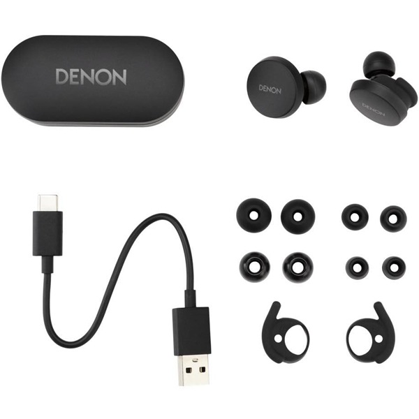 ��¨Ǽ����DENON��PerL��AH-C10PL/BK)���ѡ����ʥ饤����ǽ�դ������磻��쥹����ե���