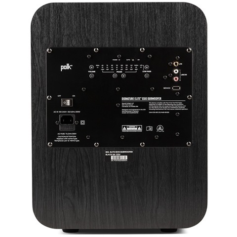 Polk Audio��ES10SW�ʥ֥�å���1�ܡˡ�10����� 200W ���֥����ե�����Signature Elite���꡼����
