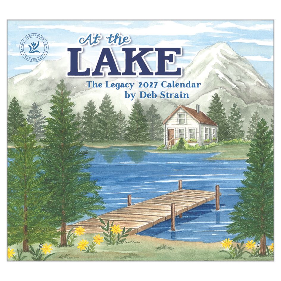 2027 AT THE LAKE ウォールカレンダー | 2027年ウォールカレンダー早期