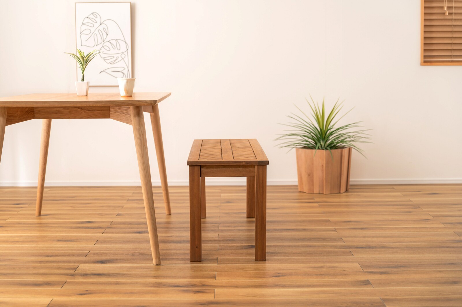 アカシアダイニングベンチ100 | チェア | アントステラ インテリア