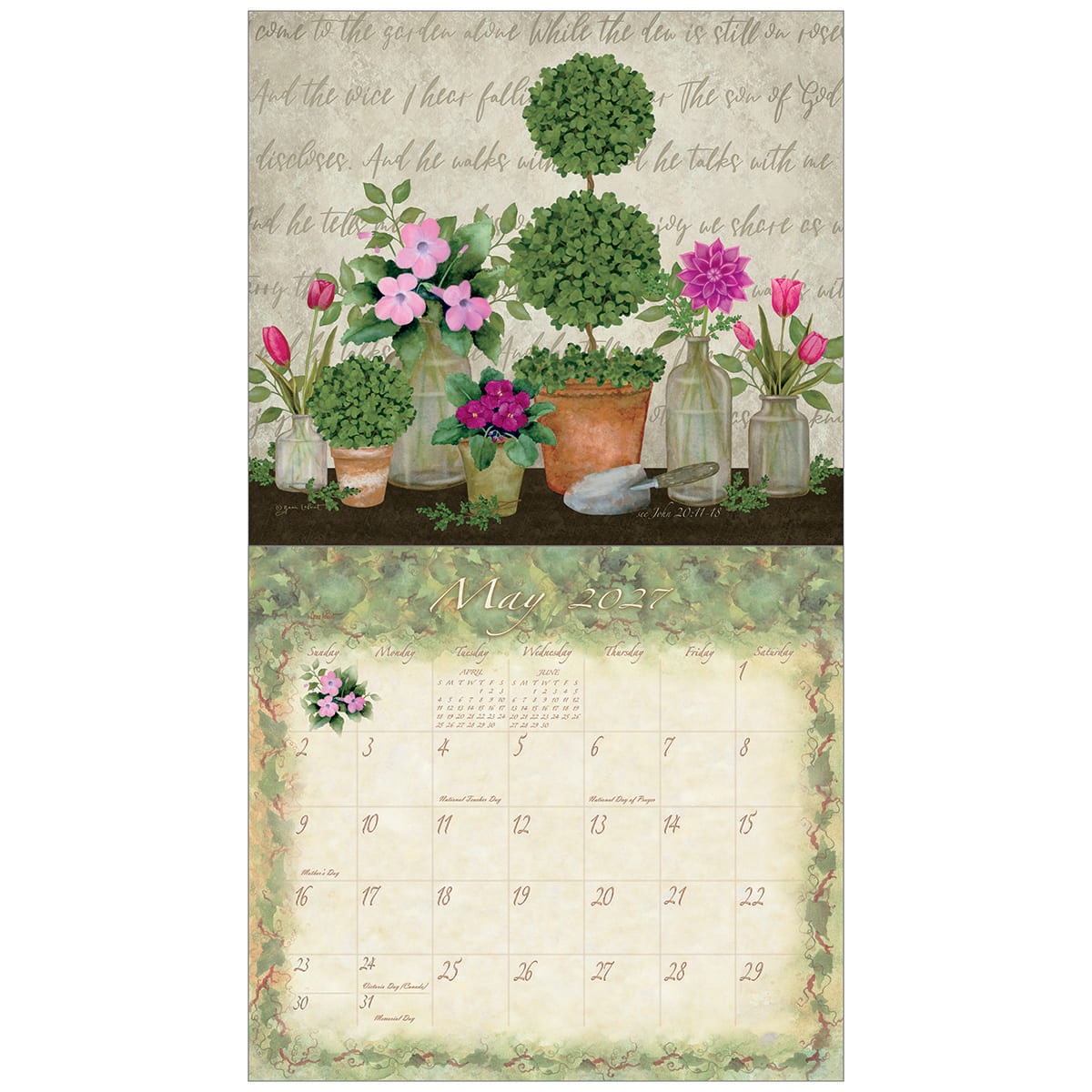 2027 GRACEFUL GARDEN �������륫������