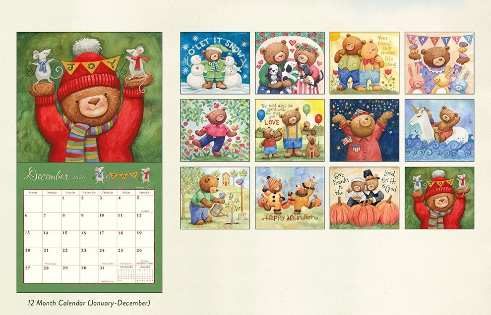 2026 BEARS CALENDAR �������륫������