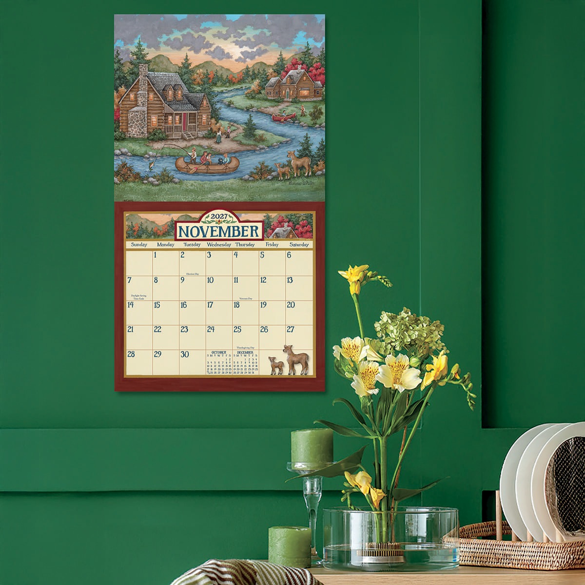 2027 BONNIE WHITE FOLK ART �������륫������