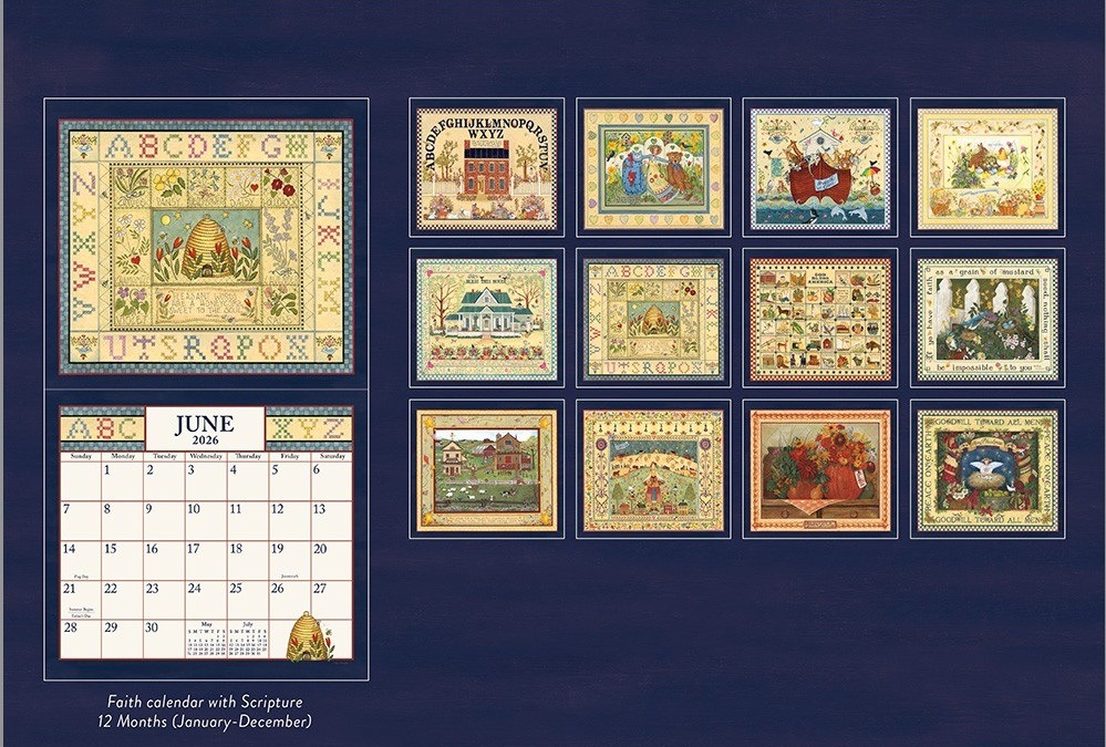 2026 SAMPLER CALENDAR �������륫������