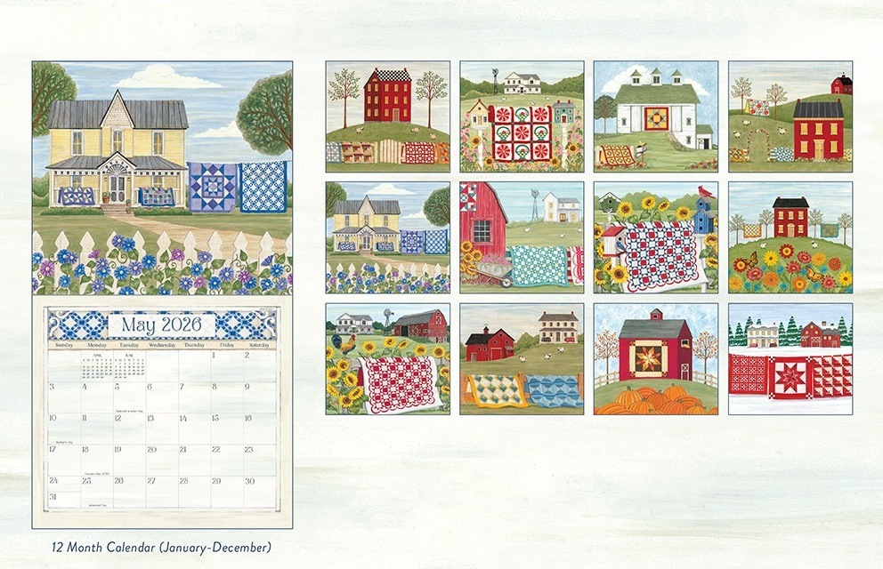 2026 QUILTS CALENDAR �������륫������