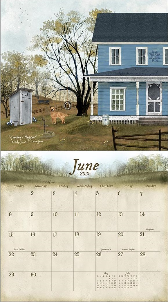 2025 THE ROAD HOME ウォールカレンダー ★2025年版アメリカンウォールカレンダー アントステラ インテリア