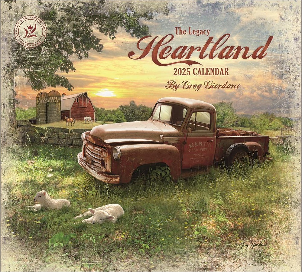 2025 HEARTLAND ウォールカレンダー ★2025年版アメリカンウォールカレンダー アントステラ インテリア オンラインショップ