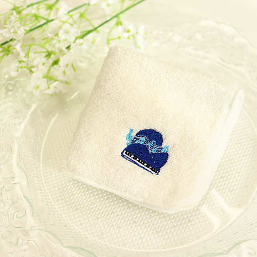 15cmワンポイント刺繍タオルハンカチ をお探しならお受験専門店