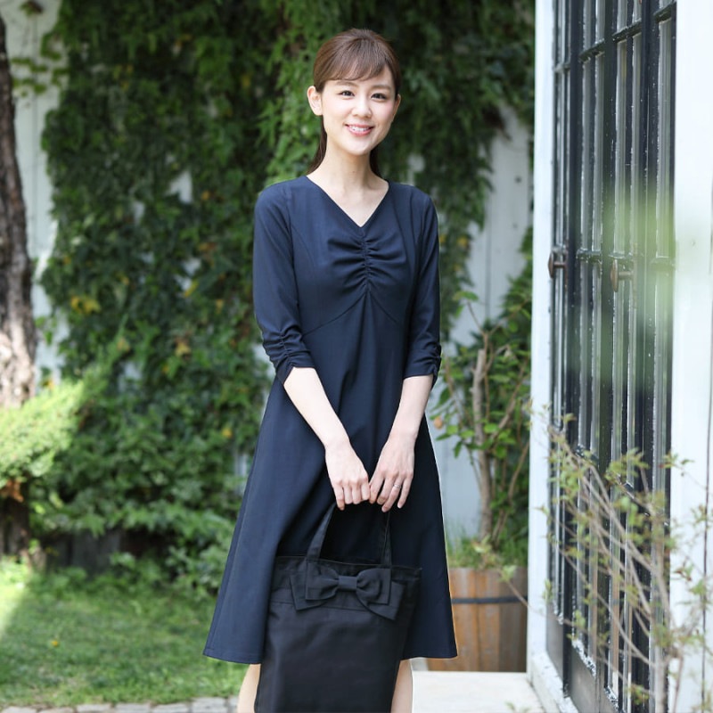 受注生産品 ウエストペプラムのaラインワンピース 5号 11号 Cd 1103 お届けまで3週間前後 をお探しならお受験専門店 キルシェ ブリューテ