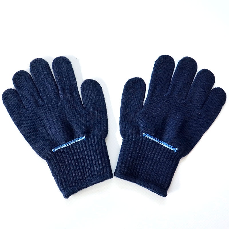 手刺繍ニット手袋 学童サイズをお探しならお受験専門店｜キルシェ