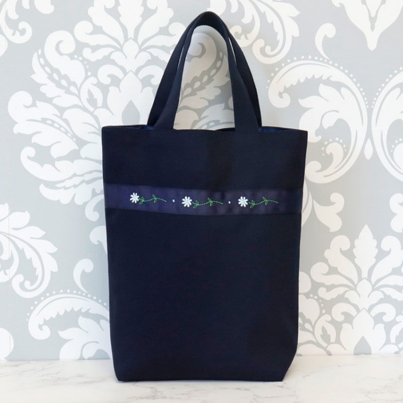 こん　手刺繍　上履き入れ　折り紙ケース　サブバッグ【1/2】 楽天市場】お受験 バッグ ナイロン製 シューズバッグ