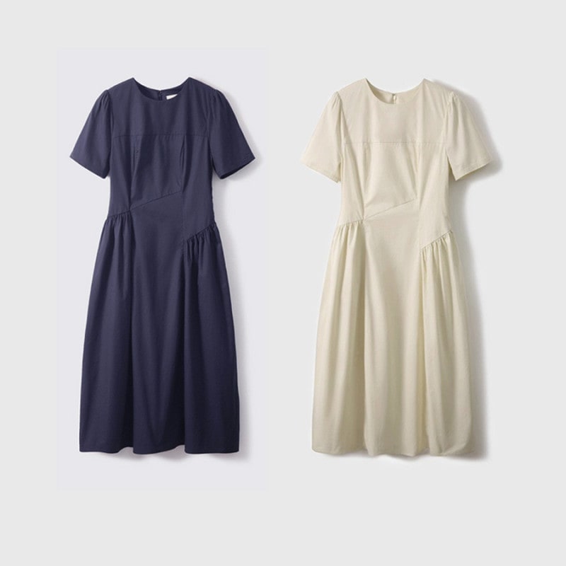 carinissimo】 カリニッシモ グレーパフスリーブ お受験ワンピース
