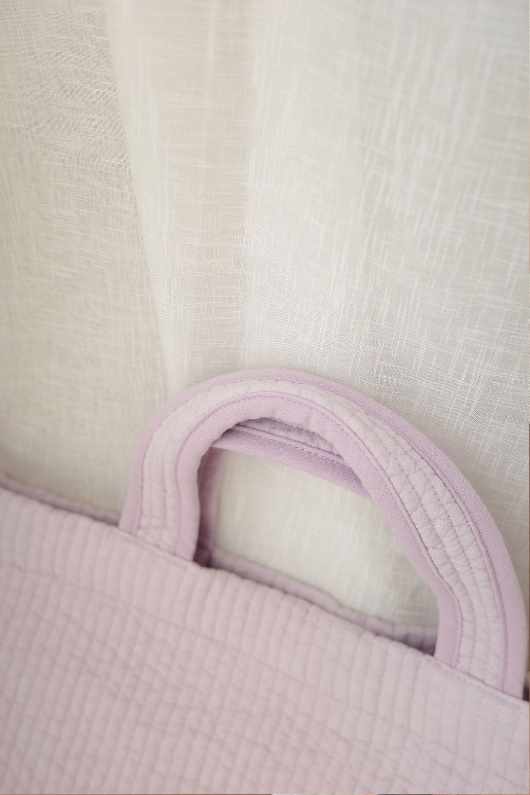 ヌビバッグ レッスンバッグ【Lilac/ princess刺繍】nubi-LL01