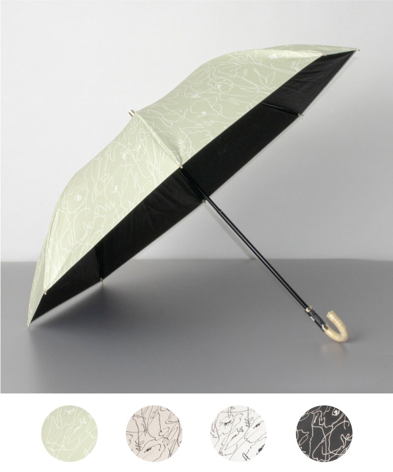 【 Beaurance LX （ビューランス Lx）】 晴雨兼用傘(トップフラット・折りたたみ)