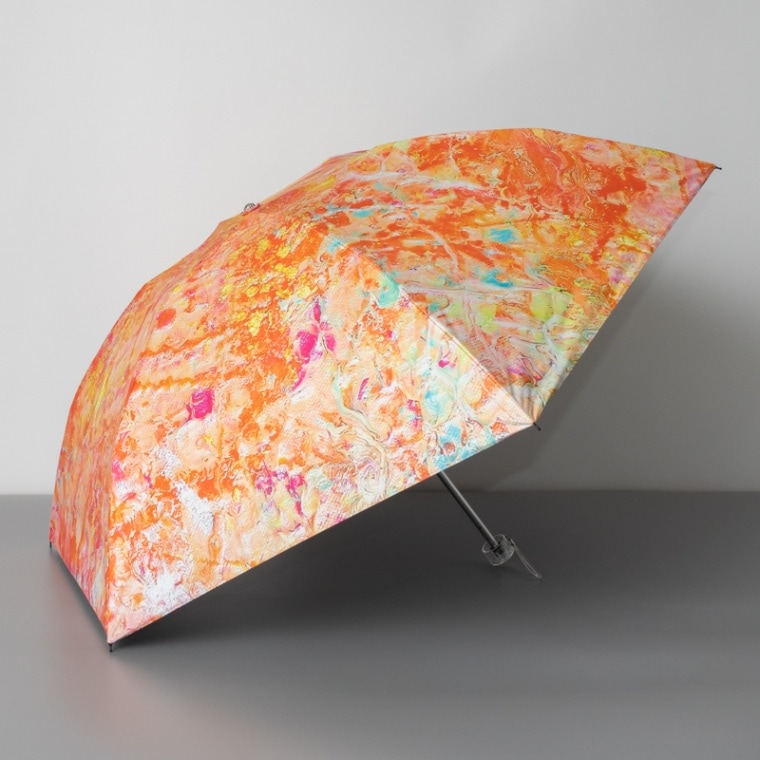 Aquascutum（アクアスキュータム）】 ロンドンガールイラスト 晴雨兼用