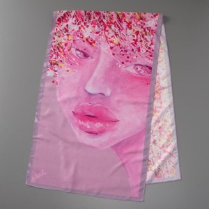 【 クリエイターズ コラボ 】 silsil（ロングスカーフ） 受注生産品