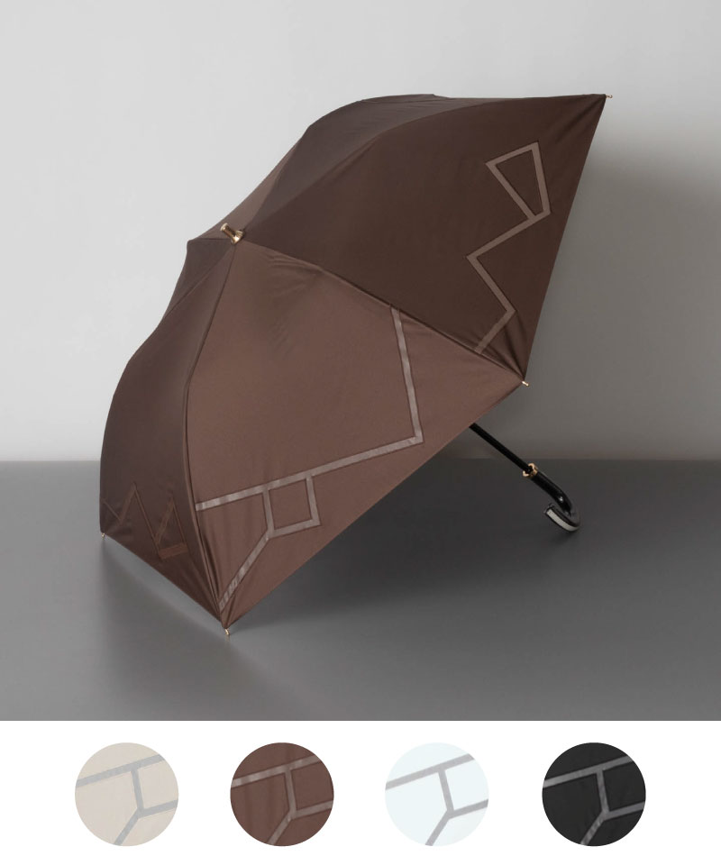 Beaurance （ビューランス）】サマーシールド カリグラフィー刺繍晴雨