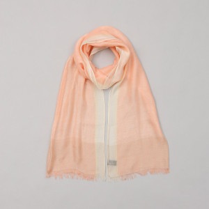 【 LANVIN COLLECTION(ランバン コレクション)】 ベンベルグジャカードストール(UV/WASH)