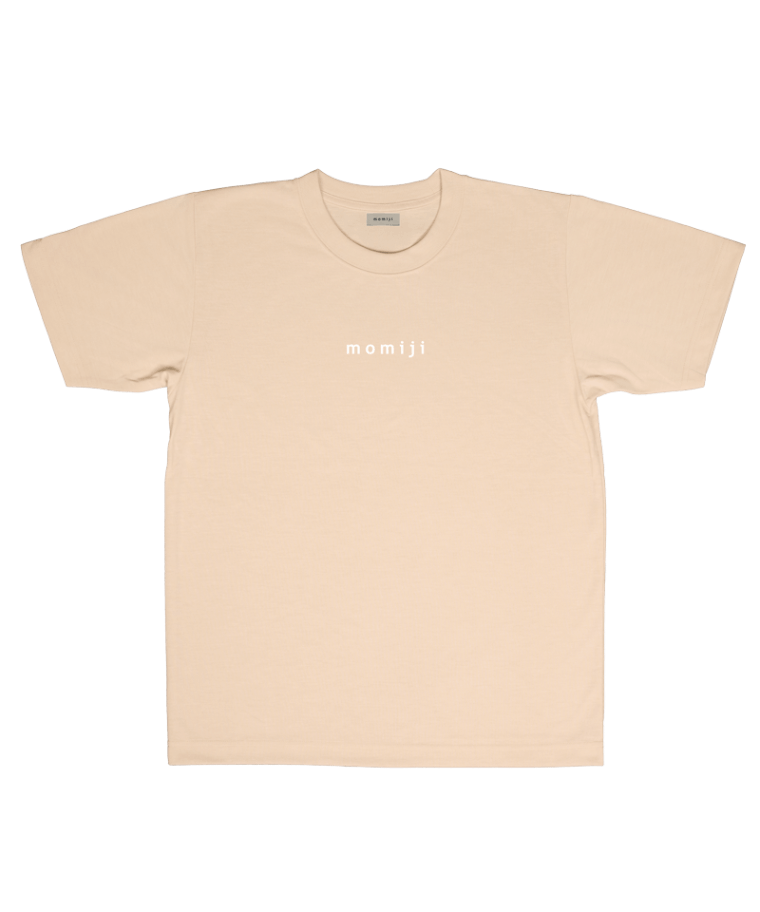 【 momiji  】 T the logo recycle polyester