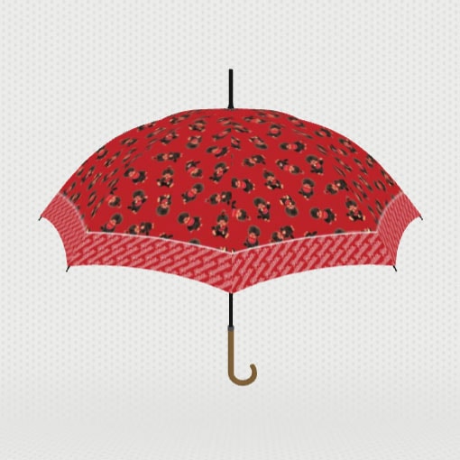 【モンチッチ】 レトロフォト雨傘(長傘)当ストア限定受注生産品