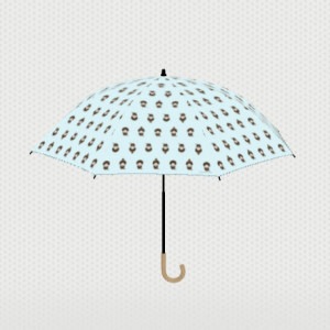 【モンチッチ】  シンプルプリント晴雨兼用傘(1段ショート) 当ストア限定 受注生産品