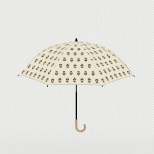 【モンチッチ】 シンプルプリント晴雨兼用傘(1段ショート)当ストア限定受注生産品