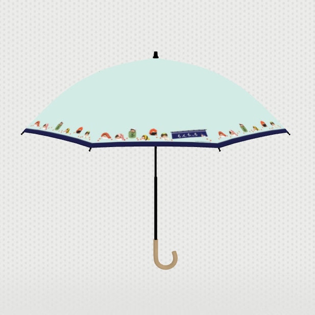 【 モンチッチ 】 お寿司になったモンチッチ晴雨兼用傘(1段ショート)  当ストア限定 受注生産品