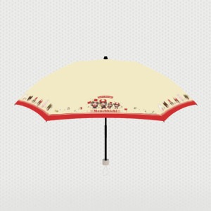 【モンチッチ】Let's Parade Monchhichi晴雨兼用傘(折りたたみ)当ストア限定受注生産品