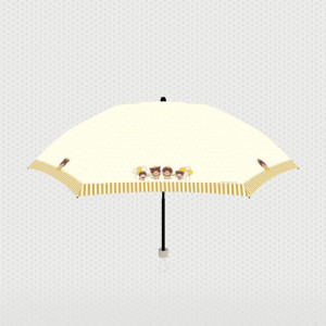 【モンチッチ】Let's Parade Monchhichi晴雨兼用傘(折りたたみ)当ストア限定受注生産品