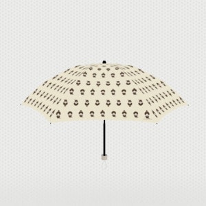 【モンチッチ】 シンプルプリント晴雨兼用傘(折りたたみ)当ストア限定受注生産品