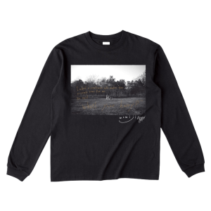 【 momiji 】 Long sleeve T the Unknown Great Black