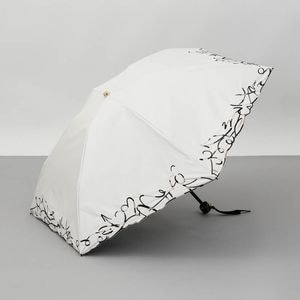 【 Beaurance （ビューランス）】アストロロジー刺繍晴雨兼用パラソル（折りたたみ傘）